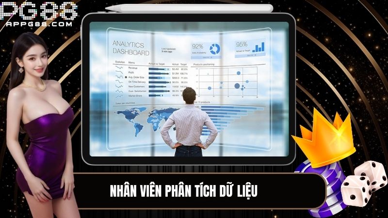 Nhân viên phân tích dữ liệu cần có logic tốt và khả năng làm việc chi tiết